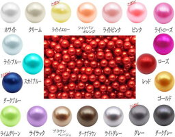 ★まんまる<strong>パール</strong>★レッド1.5mm〜12mm♪