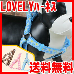 ≪半額50%OFF≫LOVELYハーネス【花柄】【Sサイズ】【到着後レビュー投稿で送料無料(メール便発送)】【Aug08P3】