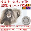 犬 ベッド 丸ごと洗える RベッドQ【XSサイズ: