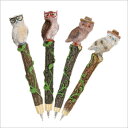 レジンボールペンオウル(フクロウボールペン)ふくろう/ボールペン/オーナーグッズ/オーナー雑貨/文具/ボールペン/ステーショナリー/文房具