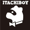 【ゆうパケットOK(メール便)】【受注生産】【FWF】ITACHIBOYステッカー【シール】 フェレット UV加工 耐水