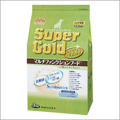 【森乳サンワールド】スーパーゴールド ネオ　シニア用　1kg 【n3bi0319】