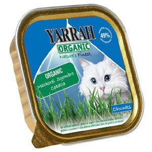 【YARRAH】ヤラー アルミトレー　チキンと魚のキャットチャンク 　100g 子猫用、成猫用、肥満猫用、高齢猫用、好き嫌いの激しい猫