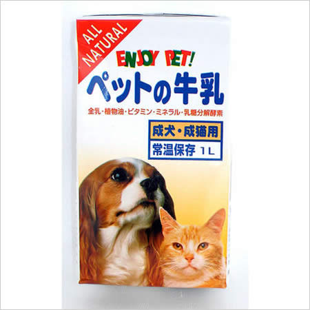【上半期決算SALE】ペットの牛乳　成犬・成猫用1L 【東北復興_福島県】