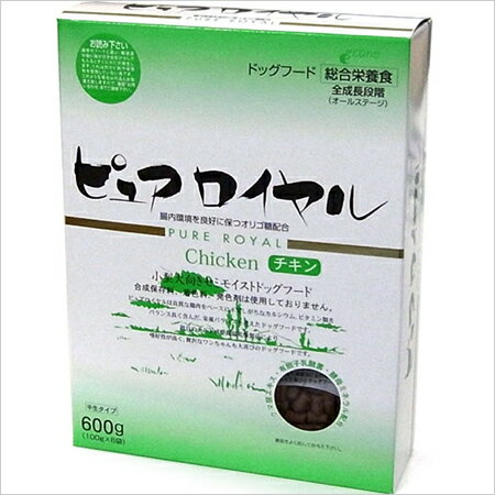 ピュアロイヤル　チキン　600g （100g×6） 【東北復興_福島県】【あす楽_土曜営業】【HLS_DU】【05P17Aug12】【半生フード】【国産】