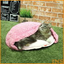 猫ぶくろ保温クッション 丸 ベルベットリッチ 94948ベッ...