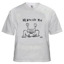 DANIEL JOHNSTON / BUNNY TRAIL ダニエルジョンストン - Hi How Are You Mural / Tシャツ / メンズ 【公式 / オフィシャル】