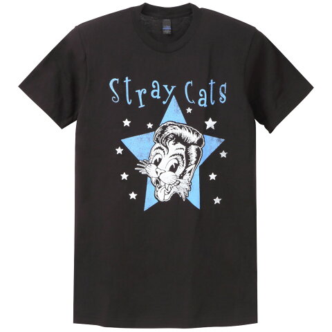 STRAY CATS ストレイキャッツ - STAR CAT / Tシャツ / メンズ 【公式 / オフィシャル】