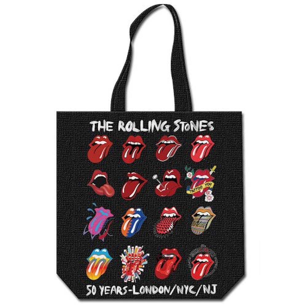ROLLING STONES ローリングストーンズ (8年ぶり新曲リリース ) - TONGUE EVOLUTION / トートバッグ 【公式 / オフィシャル】