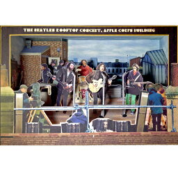 THE BEATLES ザ・<strong>ビートルズ</strong> (ABBEY ROAD発売55周年記念 ) - Legendary Rooftop Concert / Tatebankoペーパージオラマ / <strong>グッズ</strong> 【公式 / オフィシャル】