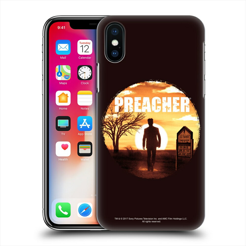 PREACHER プリーチャー - Jesse Sunset Silhouette ハード case / iPhoneケース 【公式 / オフィシャル】