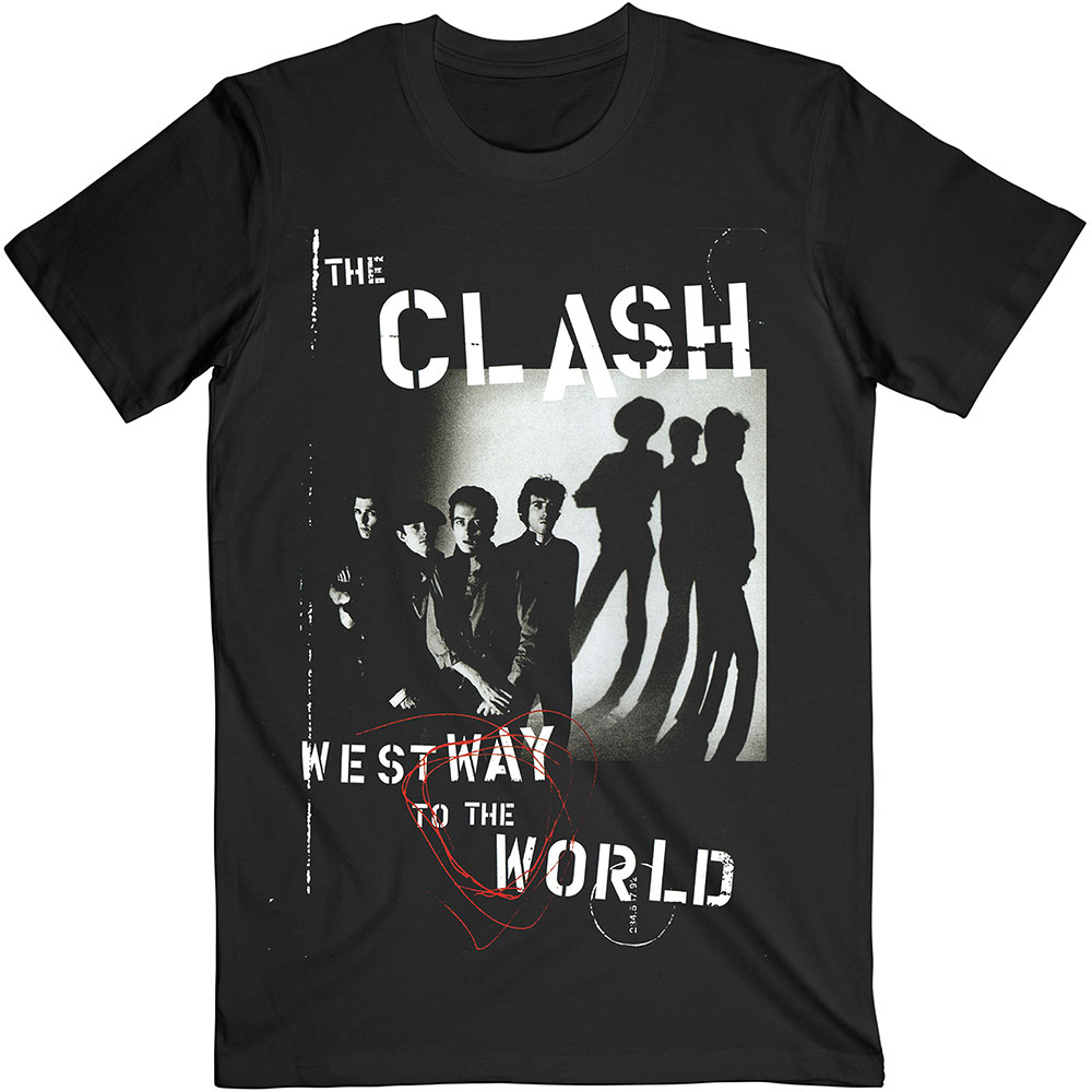 THE CLASH ザ・クラッシュ (「<strong>LONDON</strong> <strong>CALLING</strong>」45周年 ) - Westway To The World / <strong>Tシャツ</strong> / メンズ 【公式 / オフィシャル】