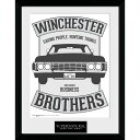 SUPERNATURAL スーパーナチュラル - Winchester / 額入りフォトボード / インテリア額 【公式 / オフィシャル】