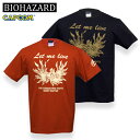 biohazard LET ME LIVE Tシャツ 【バイオハザード resident evil カプコン ゲーム CAPCOM コード:...