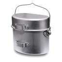 イタリア軍 アルミメスキット 【中古品】メンズ ミリタリー アウトドア 飯盒 焚火 マウンテンリーコン キャンプ ブッシュクラフト