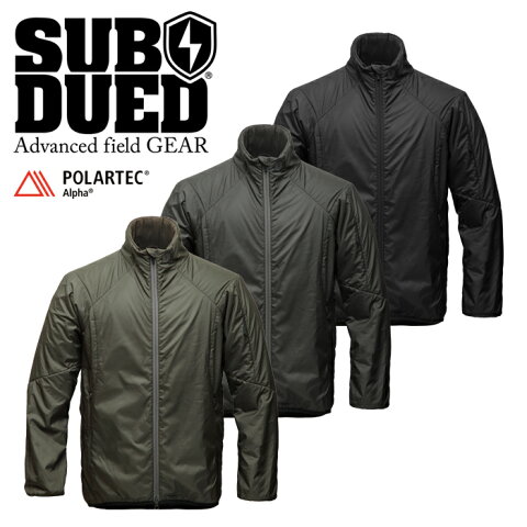 SUBDUED PATHFINDER JACKET【サブデュード　パスファインダージャケット】メンズ ミリタリー アウトドア マウンテンリーコン POLARTEC ALPHA ポーラテックアルファ 特殊部隊 撥水