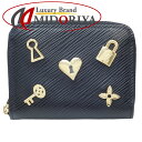 ルイヴィトン LOUIS VUITTON コインケース エピ ラブロック ジッピーコインパース ノワール ブラック M63993 /080937 【中古】