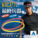 ファイテン RAKUWA磁気チタンネックレスS 【メール便送料無料】血行を改善し、肩コリ、首コリに効く!