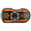 ペンタックス 防水デジタルカメラOPTIO WG-3 オレンジ（PENTAX 工事用 CALSモード マリン スノーボード スキー 海水浴 ダイビング)防塵、防滴、耐衝撃、耐寒に耐荷重性能を備えたコンパクトデジタルカメラ
