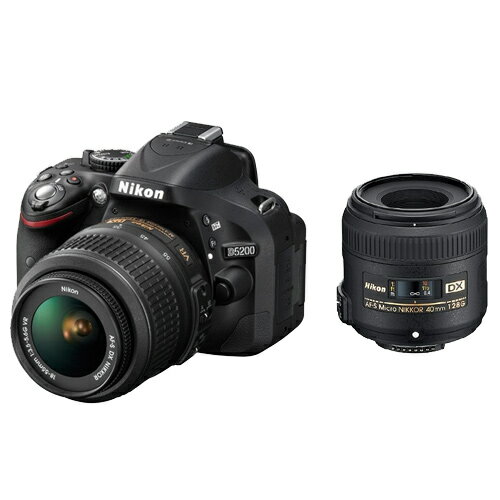 Nikon D5200 D5200 ズーム+マイクロレンズキット