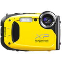 FUJIFILM 防水デジタルカメラ FINEPIX XP60F FX-XP60Y イエロー(富士フイルム フジフイルム 工事用 スキー ダイビング)