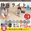【限定クーポン】【送料無料】静床ライト 防音カーペット 防音マット 5ケース(50枚)まとめ買い【あす楽】