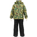 男の子オンヨネスキーウェア上下セット (カモ/ブラック 130cm 140cm 150cm 160cm) ボーイズ ジュニア スキーウェア 全3色