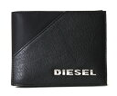 【新品】【●%オフ】DIESEL二つ折り財布(小銭入れあり) NEW BENNY ブラック XG86-PR524-H1645