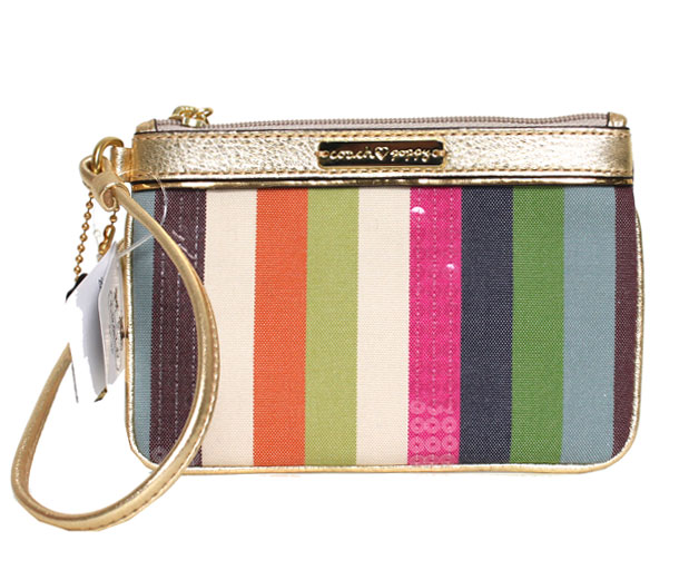 yVzyVizyItzCOACH R[`@|[`POPPY LEGACY STRIPE SMALL WRISTLET44910-B4/MC