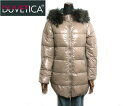 【AW2012-2013新作】【送料無料】DUVETICA デュベティカ レディース ダウンジャケット ミディアム丈 KAPPA カッパ D.037.00/1057.R MFG ラクーンファー 156 DAINO/ベージュ デュベチカ