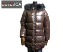 【送料無料】DUVETICA デュベティカ レディース ダウンジャケット ミディアム丈 KAPPA カッパ D.037.00/1057.R 226 CASTAGNA ブラウン MFG ラクーンファー デュベチカ