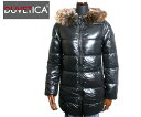 【送料無料】DUVETICA デュベティカ レディース ダウンジャケット ミディアム丈 KAPPA カッパ D.037.00/1057.R 999 NERO ブラック MFN ラクーンファー デュベチカ
