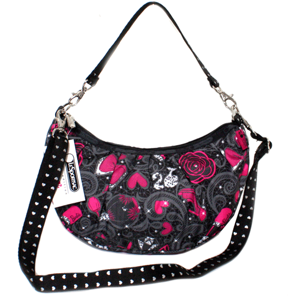 【送料無料】LeSportsac レスポートサック ショルダーバッグ SMALL VELONICA HOBO スモールベロニカホーボー 8058-D504 BARBIE'S NIGHT OUT バービーズナイトアウト【送料無料】【最新柄】LeSportsac レスポートサック 2WAY ショルダーバッグ SMALL VELONICA HOBO スモールベロニカホーボー 8058-D504 BARBIE'S NIGHT OUT バービーズナイトアウト 斜め掛け ナイロン バッグ