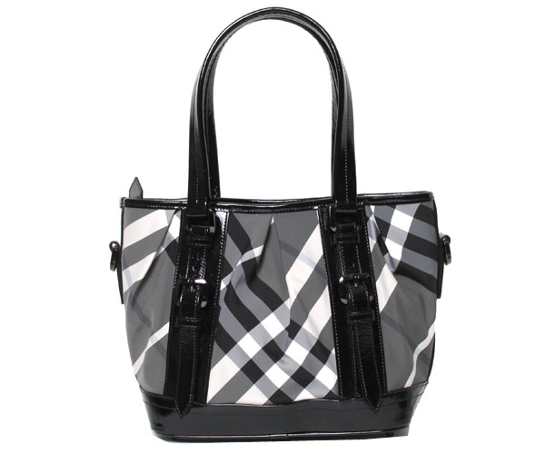 【送料無料】BURBERRY バーバリー トートバッグ 3460048 BEAT NYLON BB LOWRY SMALL TOTE