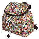    LeSportsac X|[gTbN bNTbN SMALL EDIE BACKPACK@X[GfBobNpbN 9808-D500 SEACRET PRESENTS V[Nbgv[c