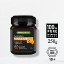 【高品質】黄金のマヌカハニー MGO300 (UMF10+ 相当) 250g オーストラリア産 無添加蜂蜜 naturopathica