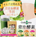 ごくうま青汁酵素 青汁 酵素 大麦若葉 ダイジェザイム 明日葉 活性酵素