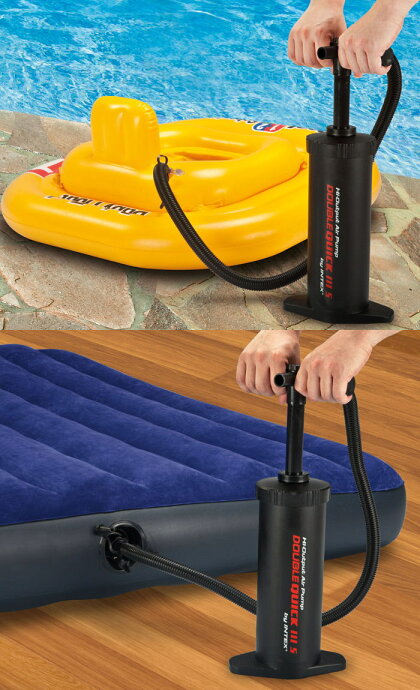 【レビューを書いて割引】INTEXインテックスアウトプットハンドポンプ37cmインテックス空気入れ浮き輪プールエアーポンプボールビニールプールレジャー通販楽天【RCP】02P06May14