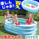 プール INTEX(インテックス) オーバルプール 163×...