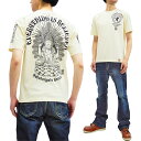 爆烈爛漫娘 Tシャツ RMT-296 仏像 不空羂索観音 エフ商会 メンズ 和柄 半袖tee オフ白 新品