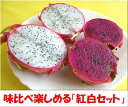 石垣島ドラゴンフルーツ紅白セット1,5kg箱（計3〜6個入）送料無料冷蔵便発送
