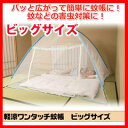 大型 蚊帳 折りたたみ【軽涼ワンタッチ蚊帳 ビッグ