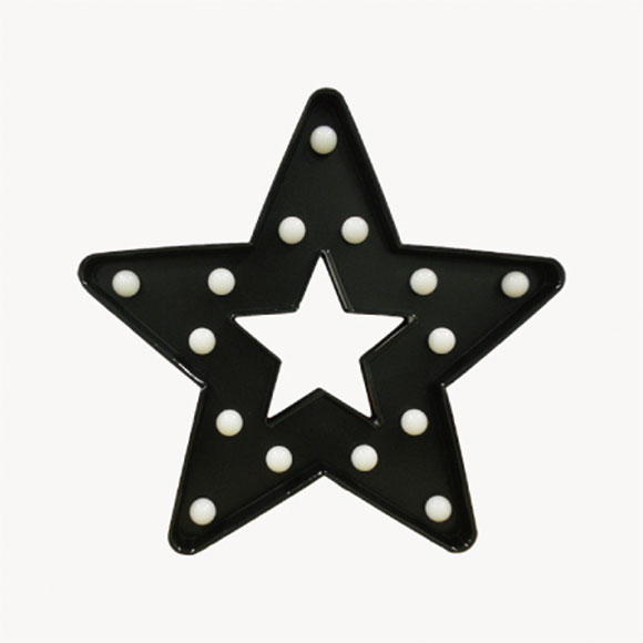【期間限定SALE】MARQUEE LIGHT STAR FRAME BLACKマーキーライト スターフレーム ブラック装飾 デコライト おしゃれ インテリア かわいい ギフト プレゼント ウエディング