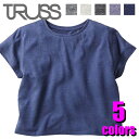 トライブレンド ワイドTシャツ TWD-134 レディース TRUSS 無地 半袖