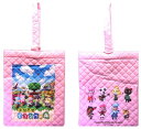 キャラクター シューズケース とびだせどうぶつの森 ( ピンク ) ( シューズバッグ シューズバック 上履き入れ シューズ入れ 上靴入れ うわばき キッズ 子供 男の子 女の子 入園 入学 ) 【メール便 ( ゆうパケット ) OK】