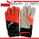 【5月28日10:00~31日9:59 全商品po5倍】エヴォパワー 1.3 プロテクト【PUMA】プーマ ●キーパーグローブ 16FW(041216-20)*41