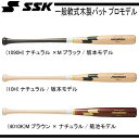 一般軟式木製バット プロモデル【SSK】エスエスケイ 軟式木製バット 17FW(PMNW00117F)*20