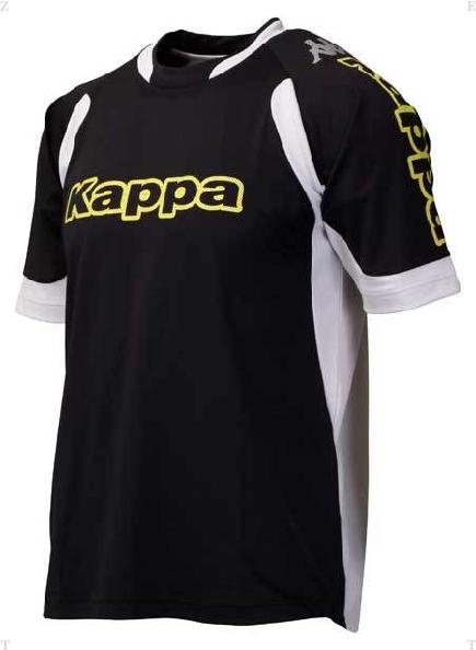 プラクティスシャツ【Kappa】カッパサッカーケームシャツ・パンツ（kf112ts15-bk1）＜お取り寄せ商品の為、発送に2〜5日掛かります。＞