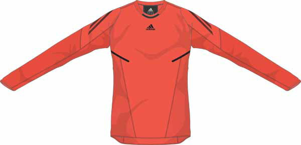 ADIZERO JP LS Tシャツアディダス陸上ウェア12SS（CU143）＜お取り寄せ商品の為、発送に2〜5日掛かります。＞