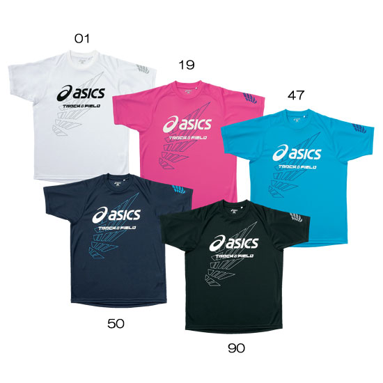プリントプラシャツHS【asics】アシックス 陸上競技ウェア Tシャツ 半袖（XT6332）＜発送に2〜3日掛かる場合があります＞【20%OFF】